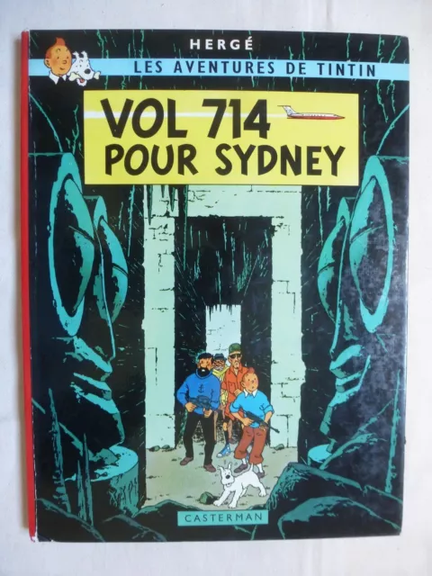 Les aventures de Tintin, vol 747 pour Sydney, Hergé, Casterman 1968 EO