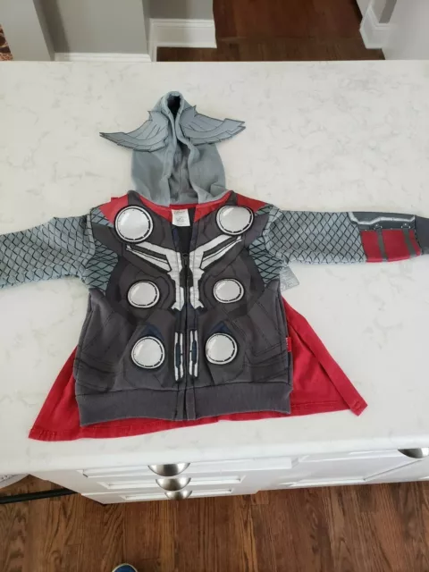 Disney Store Marvel Thor toddler size 4T hoodie NWT
