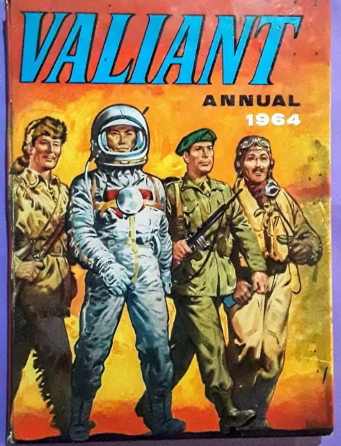 The First"Valiant" Annual 1964...Billy Bunter..kelly's Eye..captain Hurricane..