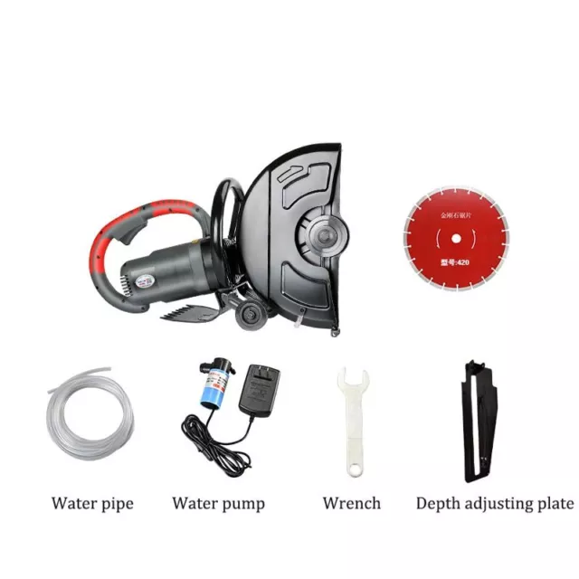 Cutting Machine Water Electricity Slotting Machine Cement Stone Cutting Machine
