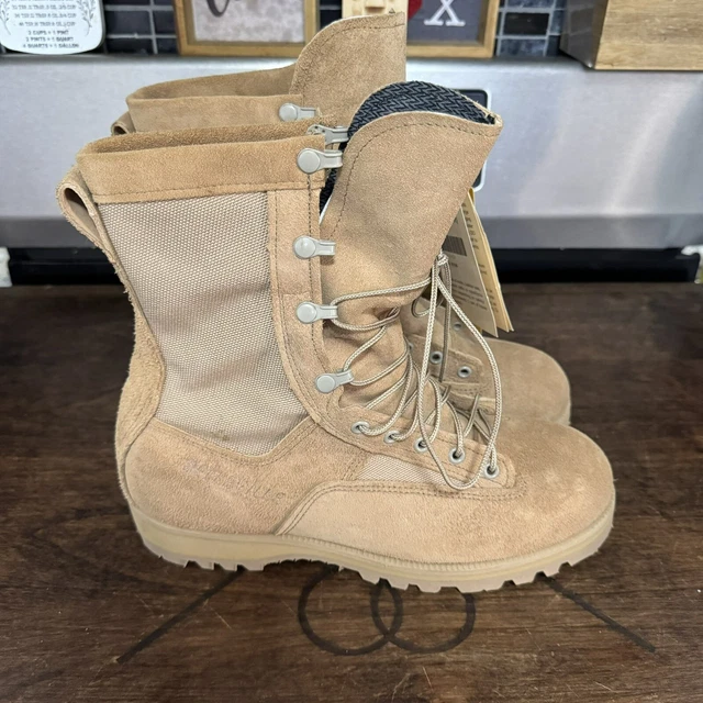 Bottes de combat homme Belleville semelle Vibram marron désert taille