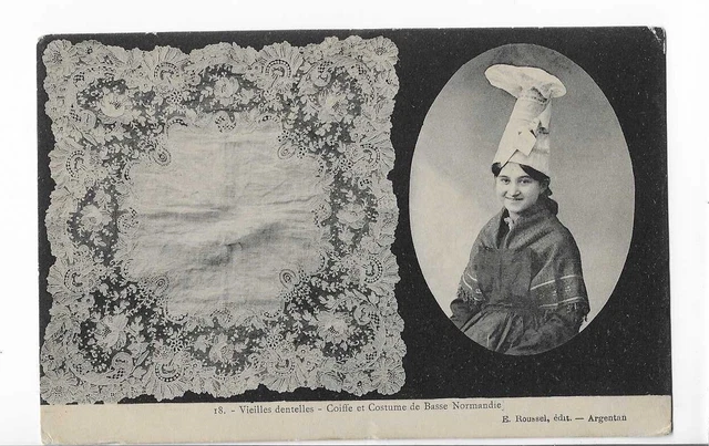 61  Vieilles Dentelles  Coiffe Et Costume De Basse Normandie