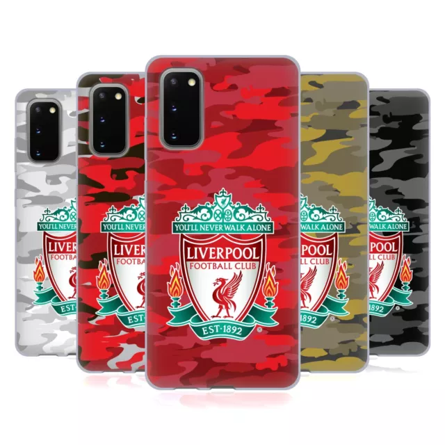 Liverpool Fc Lfc Camou Étui Coque En Gel Molle Pour Samsung Téléphones 1