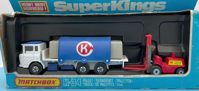Brinquedos Raros - Caminhão Cargo Hauler and Pallet Loader completo prefeito estado Série Super