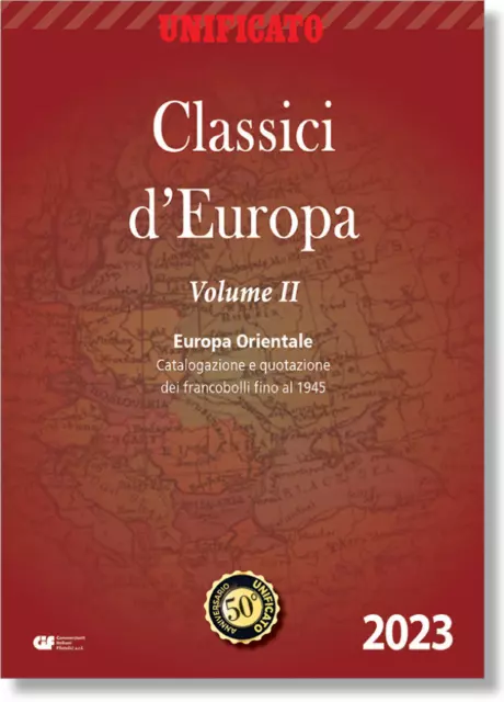 UNIFICATO catalogo francobolli Classici d’EUROPA VOL. 2 – Europa Orientale 2023