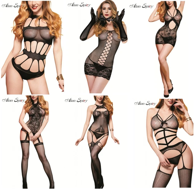 Stock di 6 pezzi Lingerie sexy donna taglia unica