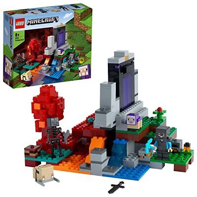 Lego Minecraft Devastated Portail 21172
