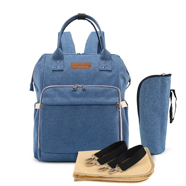 Living Traveling Share Baby Diaper Bag Multi-Function Travel Waterproof Backpack 9
