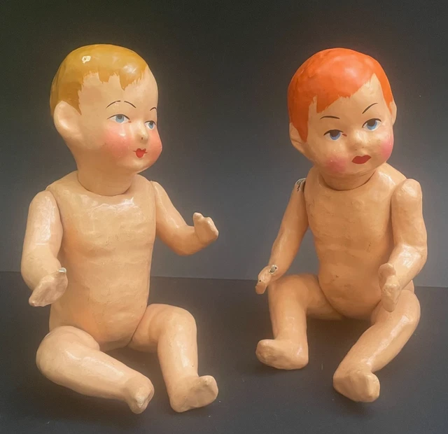 70 dées de Poupard | poupée, poupée en porcelane, paper mâché
