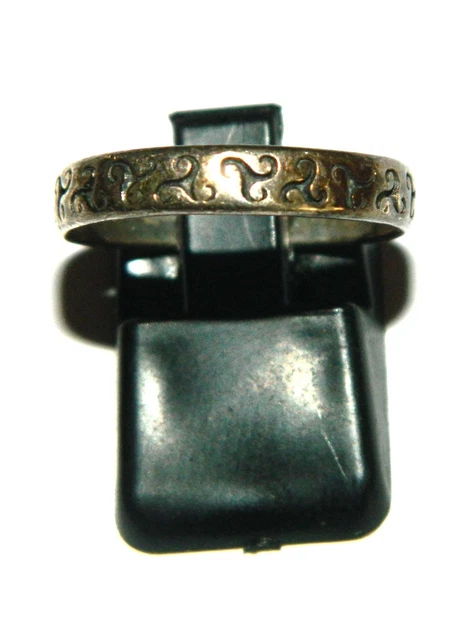 Bague Bretonne En Argent - Taille 60 - Occasion