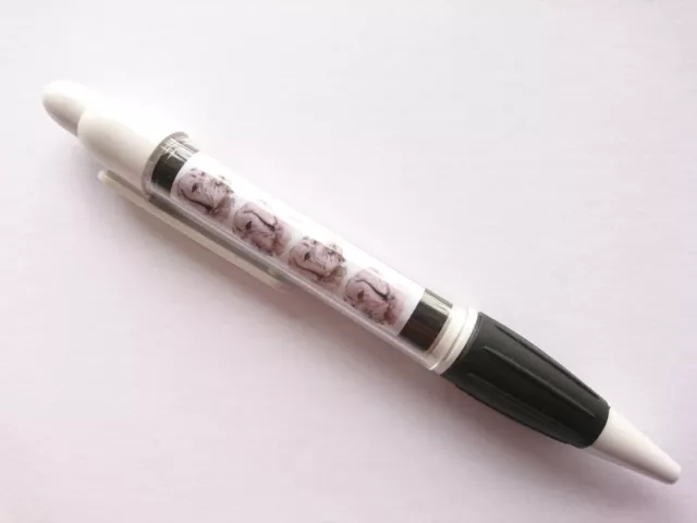 Hungarian W/H Vizsla Retractable Ball Pen Black Ink by Curiosity Crafts