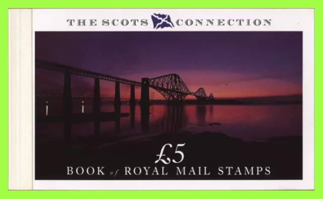 G.B. 1989 The Scots Connection £5 Royal Mail complete prestige booklet