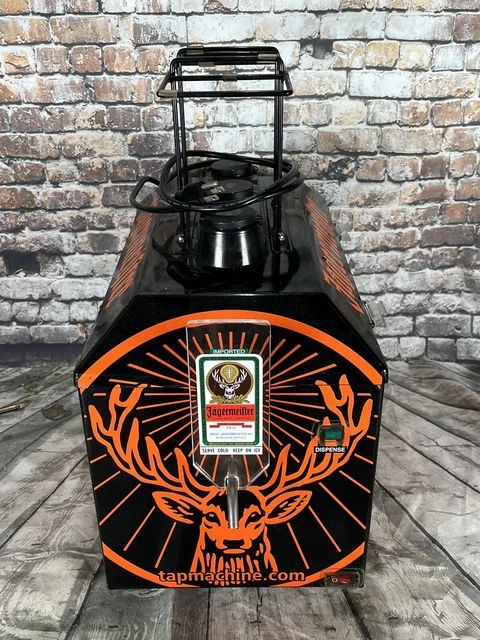 Jagermeister Tap Machine Model J99 Three 3 Bottle Shot Dispenser Chiller
