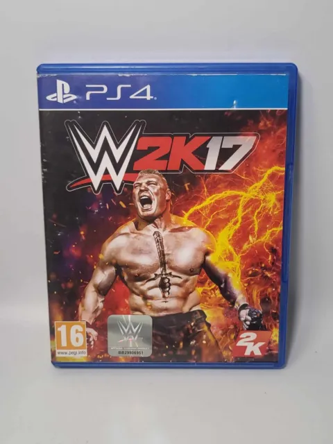 Jeu Sony PS4 WWE 2K17 Complet avec notice PlayStation 4 PAL