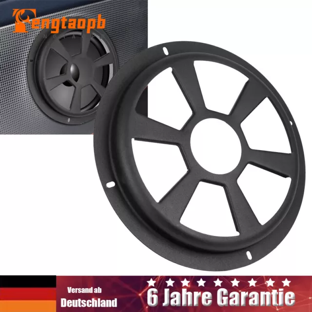 Parti altoparlanti auto 10 pollici car audio subwoofer griglia radiatore nero Iron DHL
