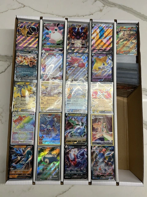 100 Pokemon Holographic Card Lot  All Holo, Authentic English, Ultra Rare  Bulk