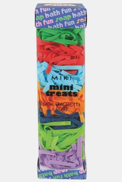 MIKI Mini Treats Bath Fun BATH SPAGHETTI SOAP 70g