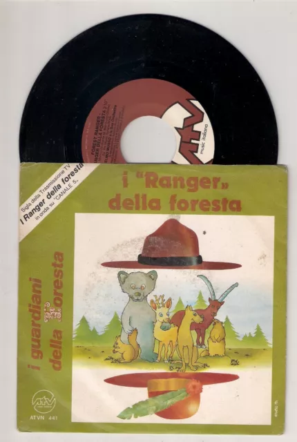 I RANGER DELLA FORESTA I Guardiani della Foresta 7" Sigla TV 1981 EX+/ NM