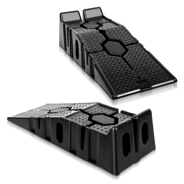2 pezzi rampa di accesso rampa di carico plastica rampa auto 1 paio camper plastica