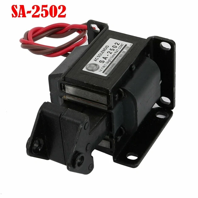 TIRER TYPE AC Solénoïde Électroaimant Traction 50 Ou 60 Hz AC220V — free download