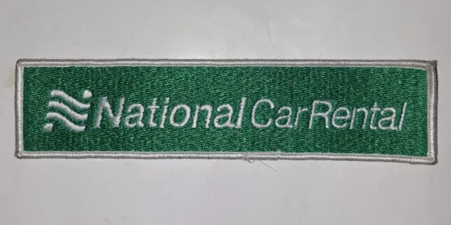 National Car Rental Patch Automotive Services Technician Embroidered Authentic