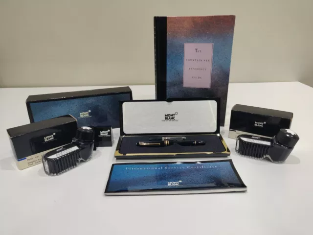 Vintage Montblanc Meisterstuck 144 Classic Fountain Pen Collector’s Bundle Nos 