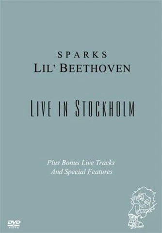 スパークスLil Beethoven Live in Stockholm DVD SPARKS - LIL' BEETHOVEN: Live In Stockholm (DVD, 2004) w
