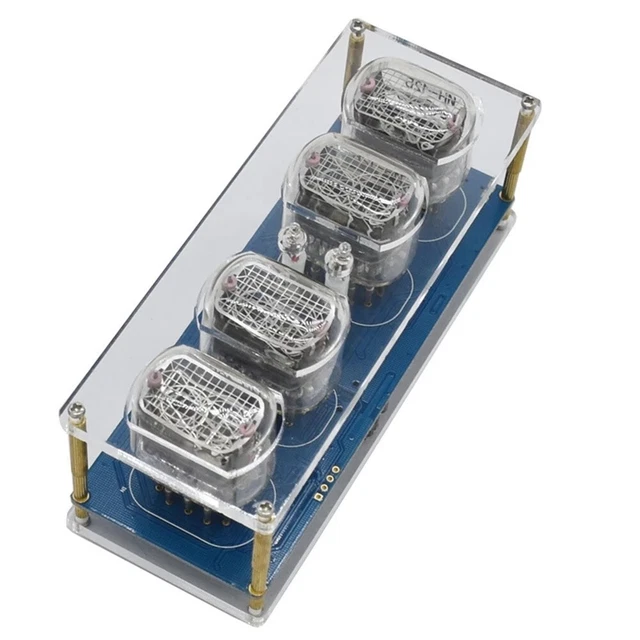 Horloge Kit Numérique 5V 1A 85g/89ml DIY In12 In-12 Nixie Tube Micro USB -