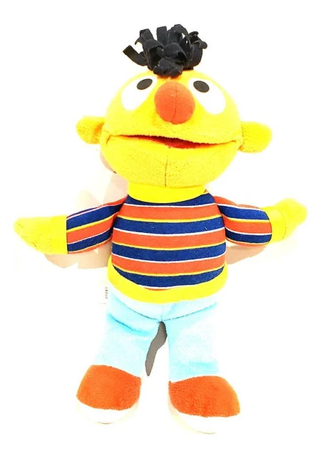 Fisher Price Sesame Street Ernie 12" Plush Stuffed Animal - Excellent Condition