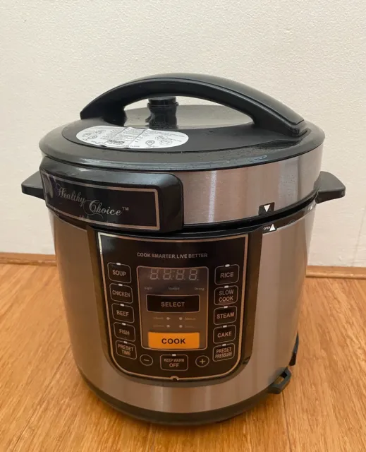 Pressure Cooker by Healthy Choice (6L Electric Slow)