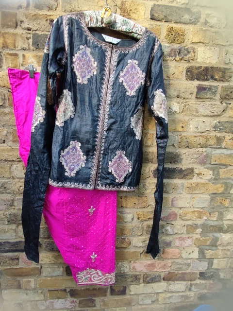 Pantaloni Diva Silk Indiani e Rosa