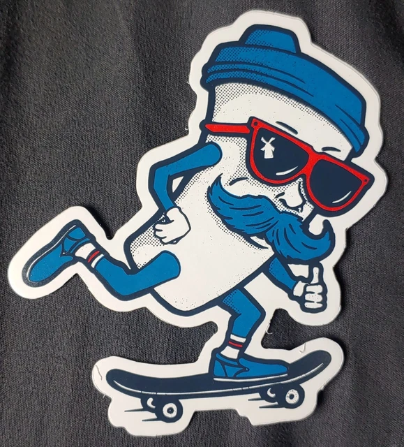 DUTCH BROS STICKER Skateboarder November 2015! 5.75 PicClick