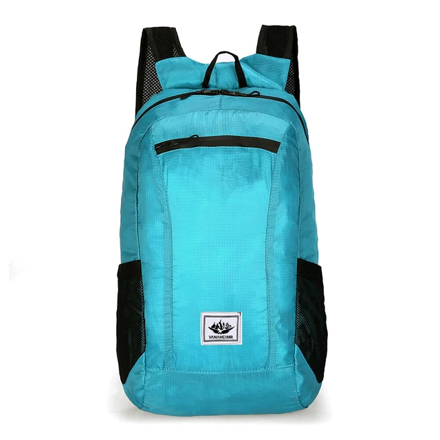20L Large Waterproof Folding Climbing Backpack Travel Rucksack (Lake Blue) FS2#