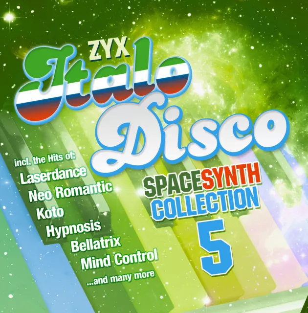 CD ZYX Italo Disco Spacesynth Collection 5 D'Artistes Divers 2CDs