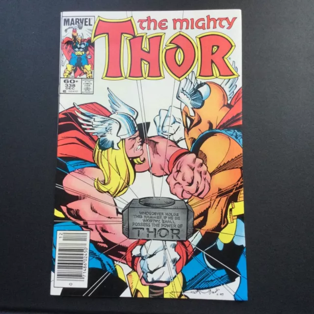 Marvel Mighty Thor #338 - 2nd Appearance of Beta Ray Bill - High Grade Copy NM