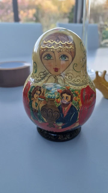 Matriochka Classique Traditionnelle 9 pièces T8914 : Artisanat russe