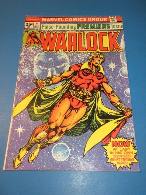 Warlock #9 Bronze age Jim Starlin 1st Inbetweener Cameo Key FVF Beauty Wow