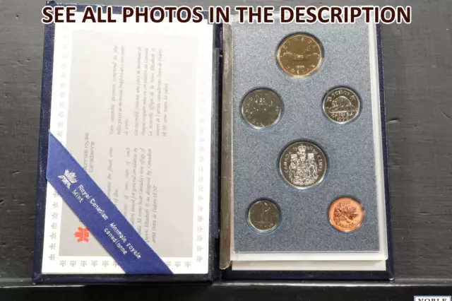 NobleSpirit No Reserve (CX) 1990 Royal Canadian Mint Specimen Set