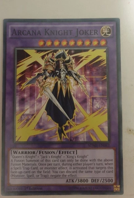 Yugioh Arcana Knight Joker Sdmy-En042 1St Ed Nm