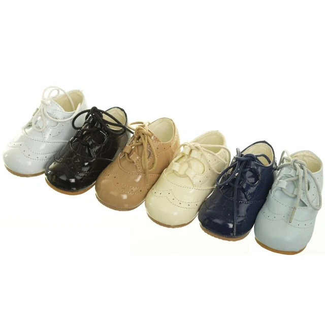 Bambini-Ragazze Occasione/Carrozzina Spagnola/Prime Scarpe Da Passeggio Brevetto Tutti I Colori