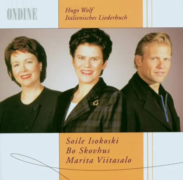 ODE998-2D Isokoski:skovhus:viitasalo Hugo Wolf: Italienisches Liederbuch CD NEW