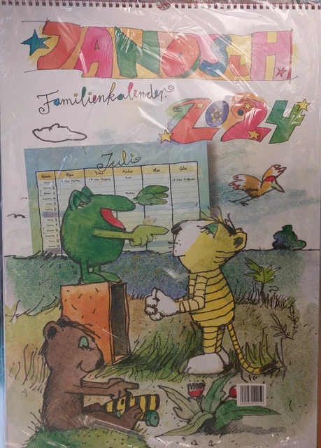 Janosch Familienkalender 2026 - Lustiger Planer Mit Tigerente