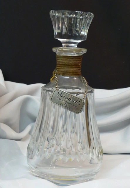 B 1930 superbe grande carafe flacon cristal DAUM FRANCE 1.3kg25cm  TBE chic 2