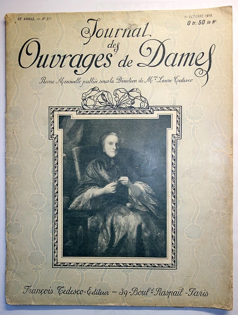 Journal Des Ouvrages De Dames À VENDRE! - PicClick FR