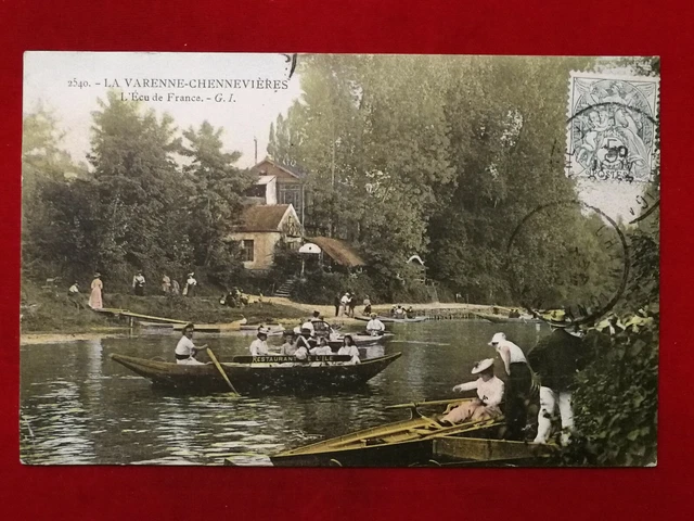 CPA 94 LA VARENNE CHENNEVIERES - L'Ecu de France