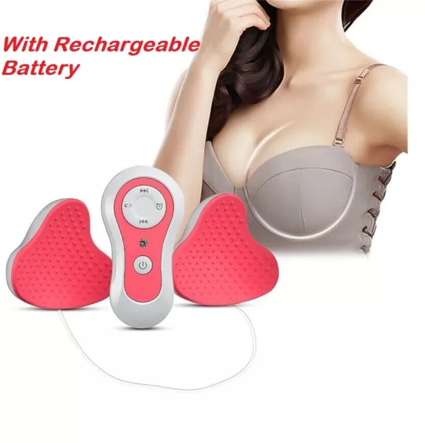ELECTRIC BREAST ENHANCER Nipple Massager Enlarger Booster Vibration Bra Pad  A-D $18.51 - PicClick