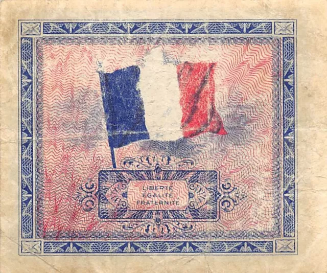 France  10  Francs  Series of 1944  WW II Issue  Circulated Banknote  WLow