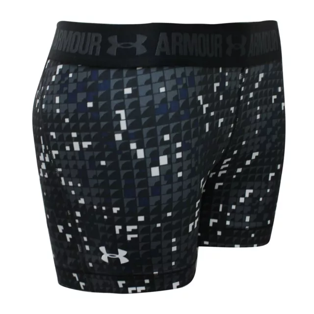 Under Armour Womens Compression Printed Shorts Gym Running Pants 1297900 009