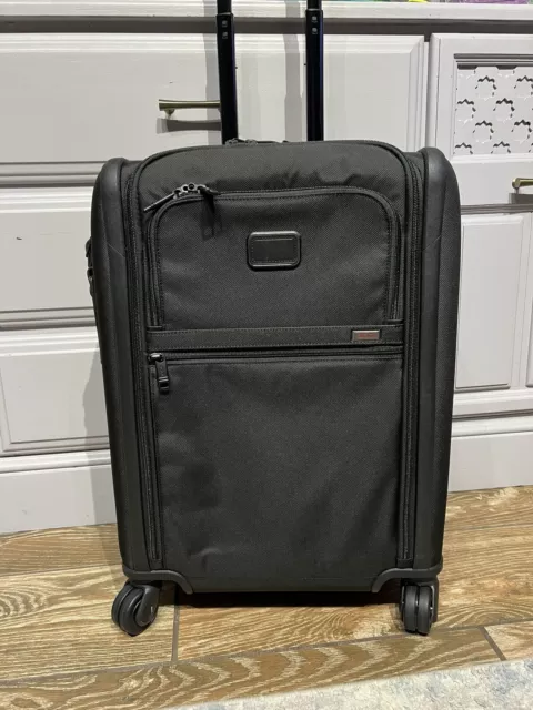 Tumi  Alpha 3 Continental Expandable 4 Wheeled Carry-On Luggage