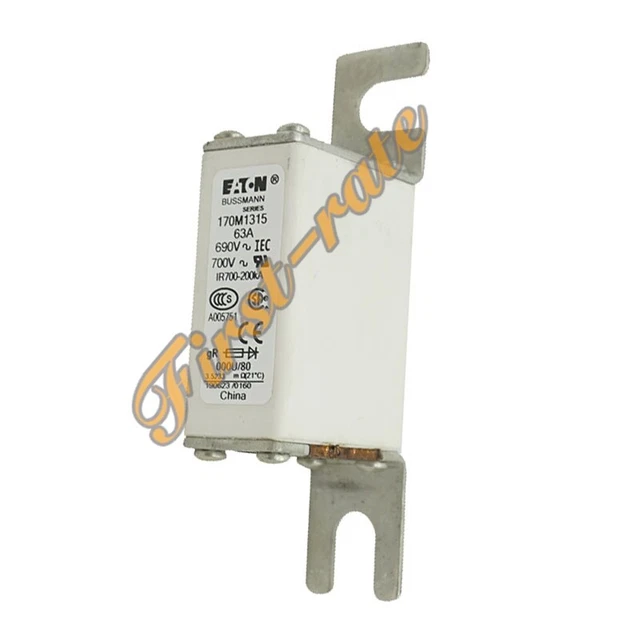 1PC NEW BUSSMANN 170M1315 Quick Fuse Module 63A 690V